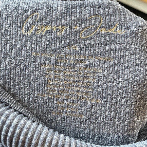 ❤️Blue Ribbed Bodysuit - Picture 3 of 3